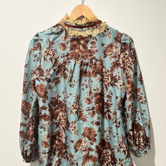 Tuckernuck NEW Robin's Egg Blue Victorian
Drop Waist Palmerston Dress Size M - Picture 8 of 12